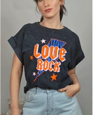 Camiseta Love Rock