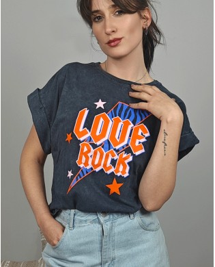 Camiseta Love Rock