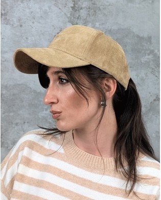 Gorra antelina