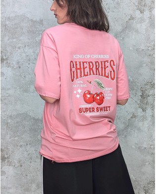 Maxi camiseta Cherries